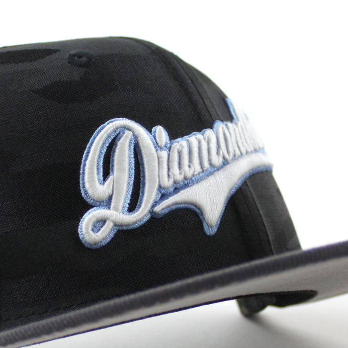 Arizona Diamondbacks 1998 Inaugural Season New Era 59Fifty Fitted Hat (Black Camouflage Graphite Gray Under Brim)