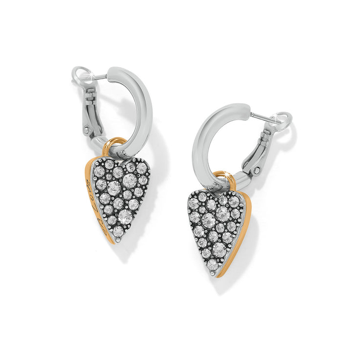 Brighton - Love Messages Be Love Reversible Hoop Earrings