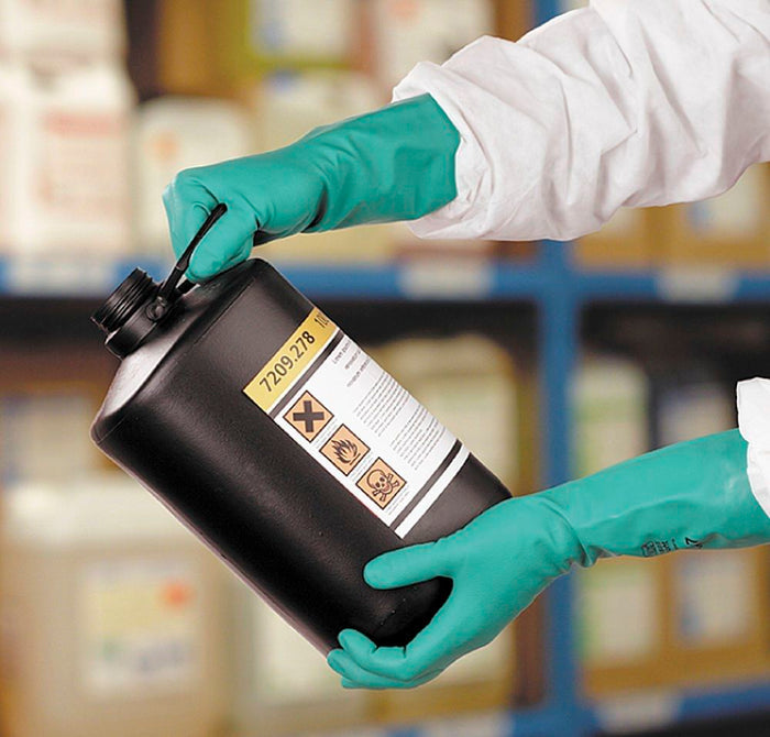 Chemical Resistant AlphaTec® Solvex® Nitrile Gloves Unlined | 37-145 | 11 mil