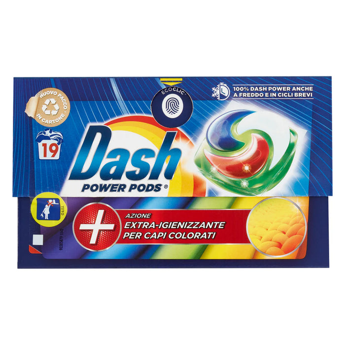 DASH PODS X19 EXTRA-IGIENIZZANTE COLOR