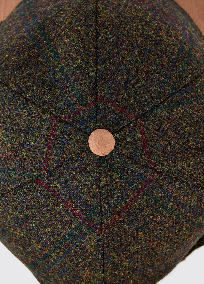 Dowd Mens Tweed Cap - Hemlock