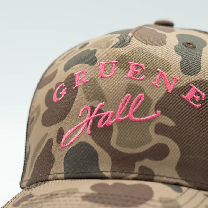 Gruene Hall Logo Camo Cap #112PFP