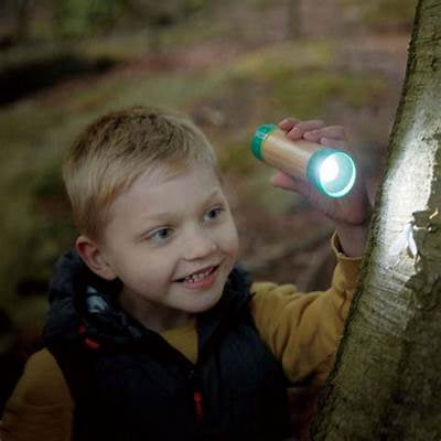 Hape Nature Fun Hand Powered Flashlight