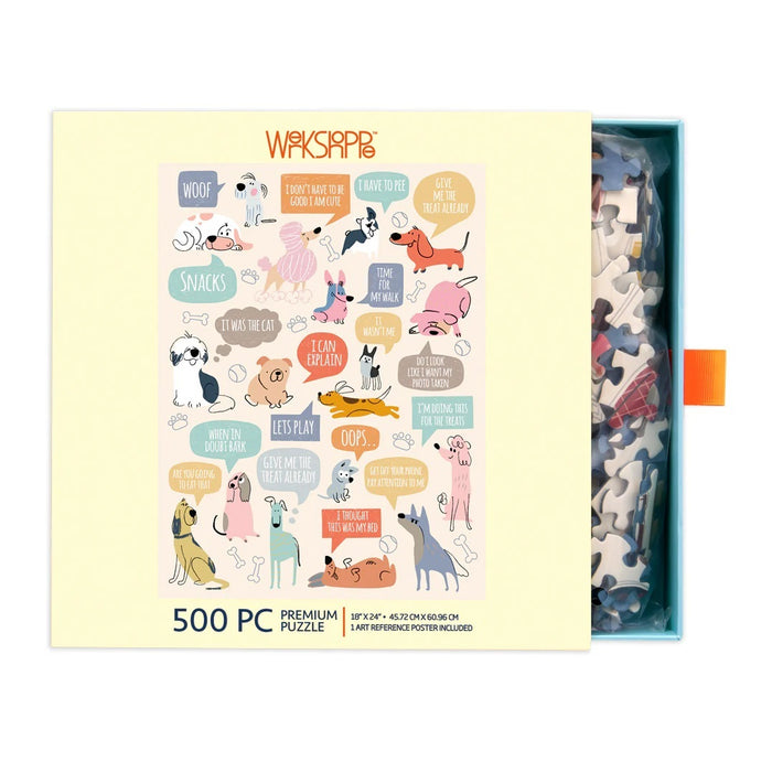 If Dogs Could Talk Puzzle 500pc #10829