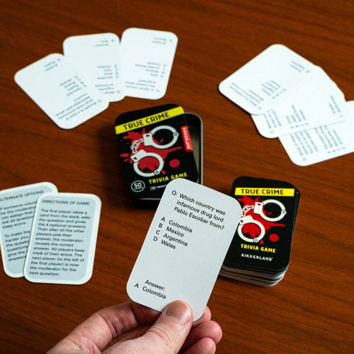 Kikkerland Design Inc - True Crime Trivia