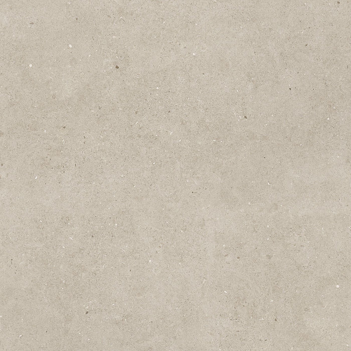 Square beige stone effect tile