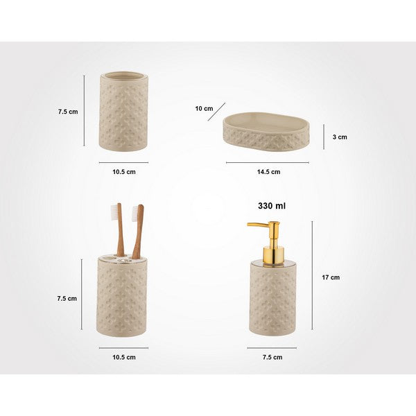 Limon 6 Pcs Acrylic Bath Set Product Code :1760