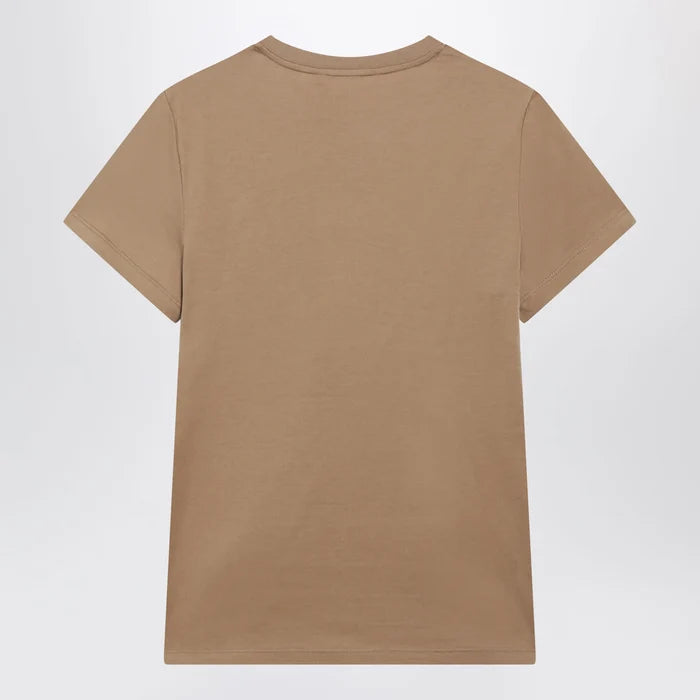 Max Mara - Camel cotton jersey T-shirt