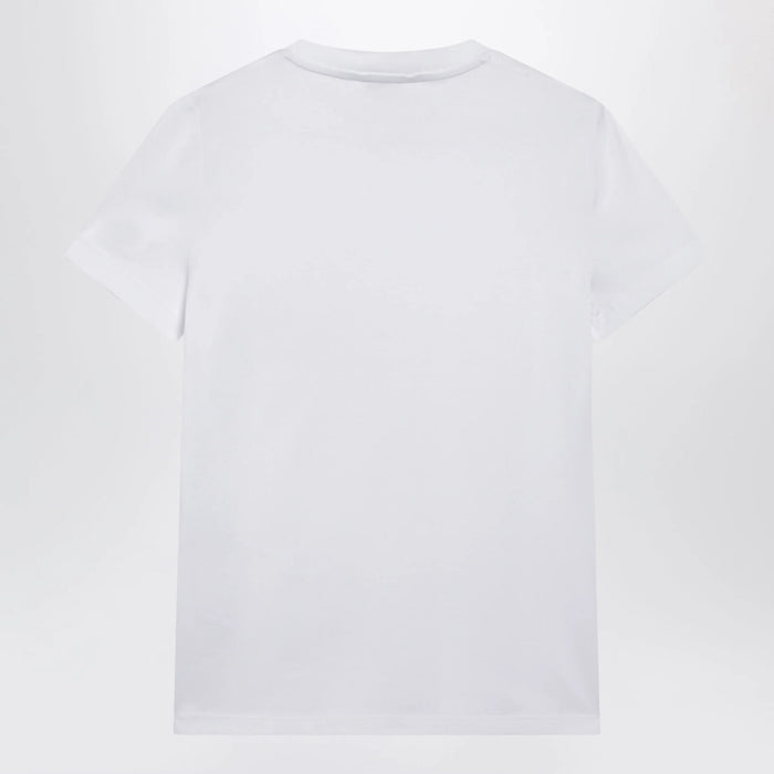 Max Mara - White cotton jersey T-shirt