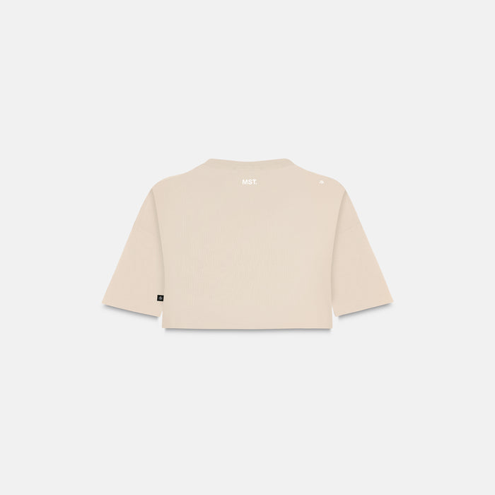 NASHI CROP TOP WOMEN IRISH CREAM