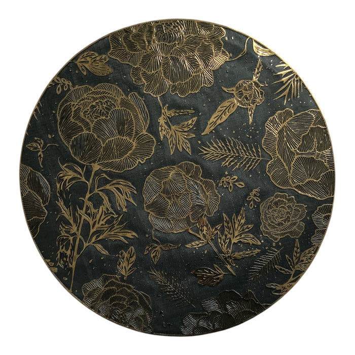 Round Luxury Rose Flower Table Mats