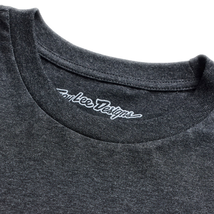 Short Sleeve Tee Imprint Black Heather