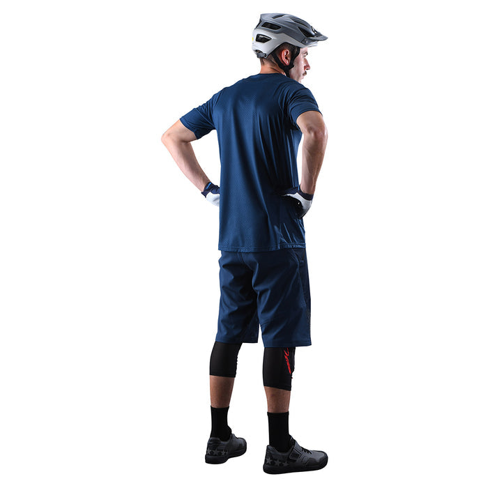 Skyline Air Short W/Liner Solid Dark Slate Blue