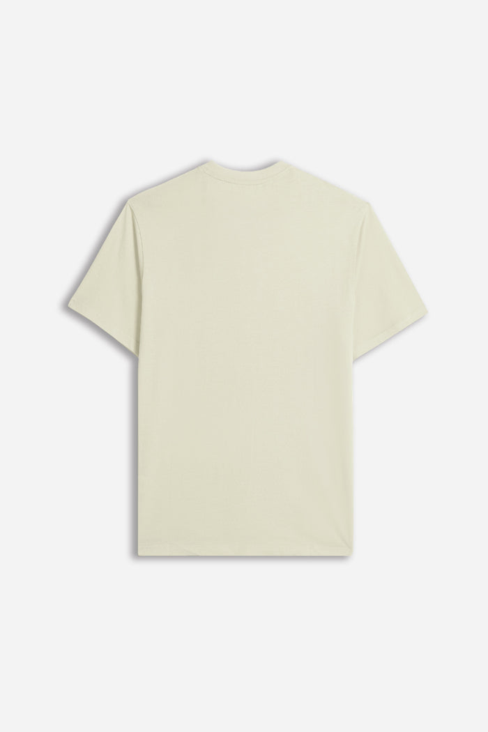 T-SHIRT GIROCOLLO BASIC BEIGE CHIARO