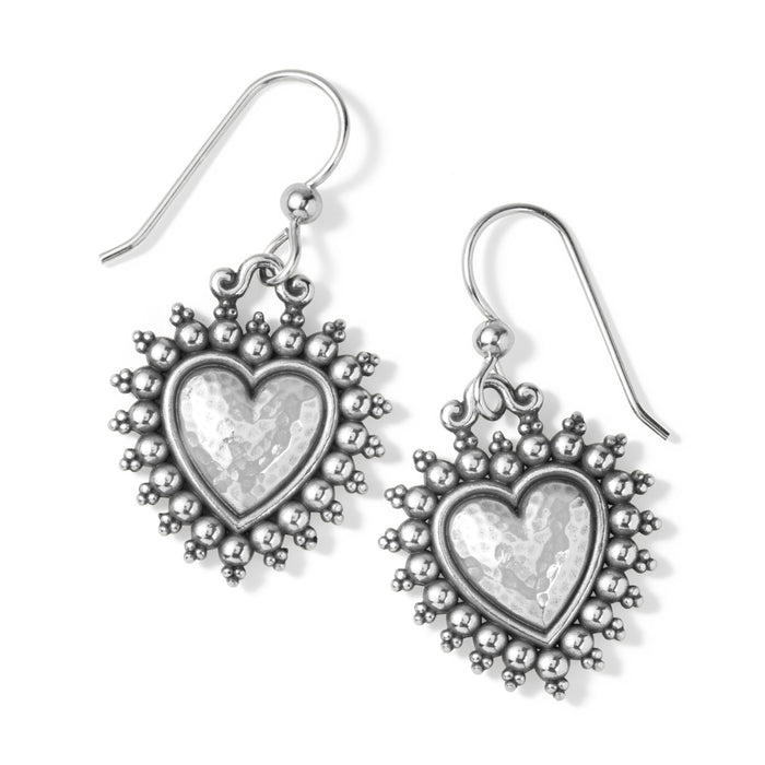 Telluride Heart French Wire Earrings