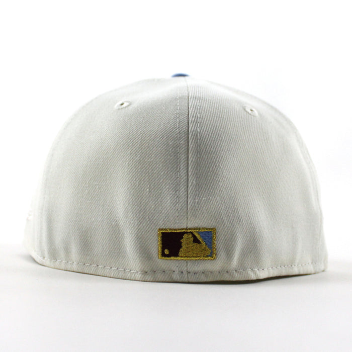 Texas Rangers 1995 All Star Game New Era 59Fifty Fitted Hat (Chrome White Brick Red Gray Under Brim)