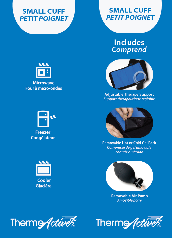 cold hot compression muscular pain injury treatment