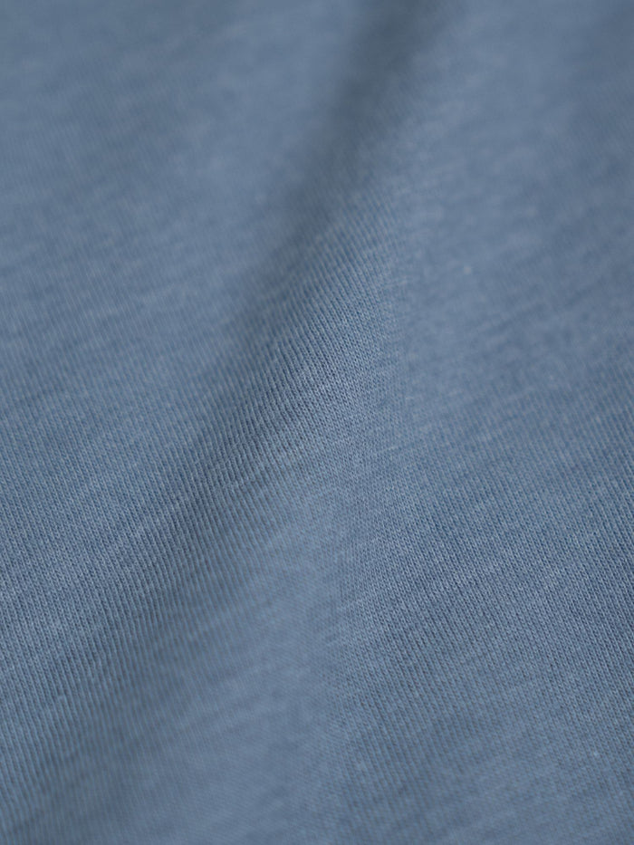 High-Quality, Soft Cotton Blend in Stylish Blue # Wedgewood Stratusoft Fabric Swatch | Fresh Clean Threads