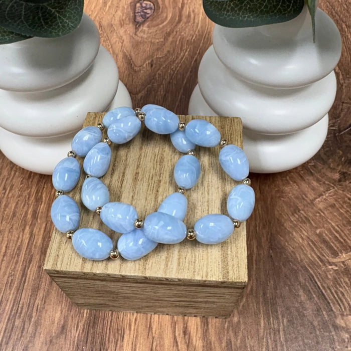 WR Sea Glass Glow Bracelet Set What's Hot
