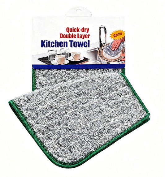 2 Pack Dishwashing Cleaning Cloths