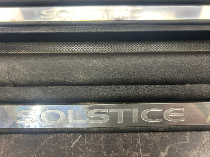 2006-2009 Pontiac Solstice Door Sill Step Kick Panel Carpet Holder Set L+R OEM