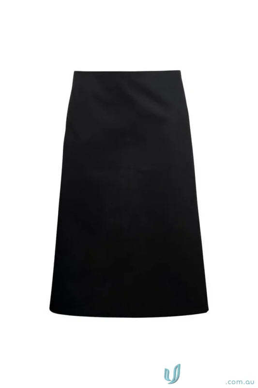 WorkCraft CA009 3QTR Length Apron in Black front product image