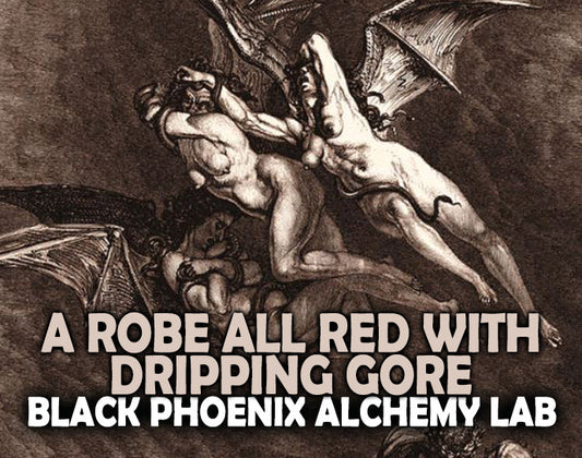A Robe All Red with Dripping Gore Perfume Oil
