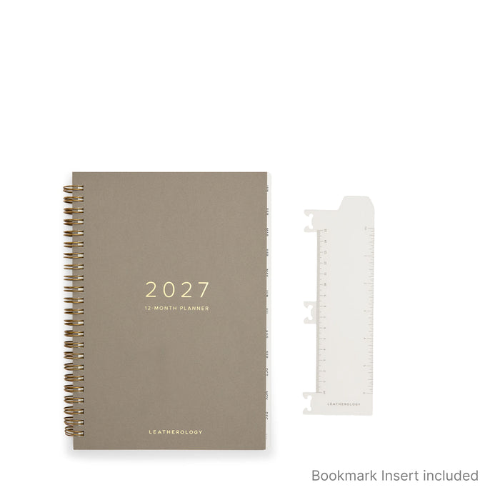 A5 2027 Standard Planner Driftwood