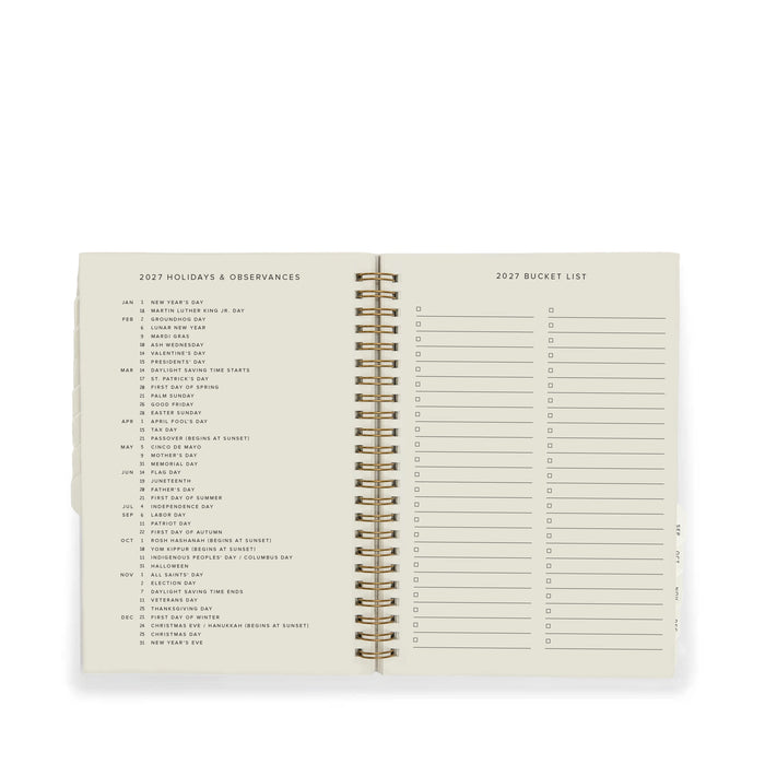 A5 2027 Standard Planner Driftwood