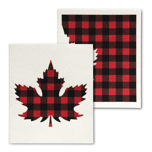 Abbott Buffalo Check Dishcloths set of 2