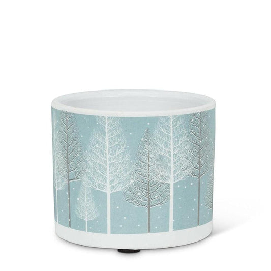 Abbott Snowy Forest Planter