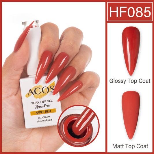 ACOS Hema Free Gel Colour APPLE RED (085) - Lashmer