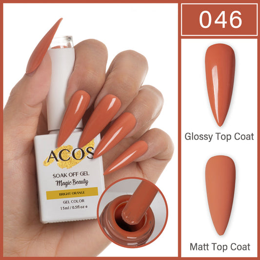 ACOS Magic Beauty Gel Polish Colour CITRUS(046) - Lashmer