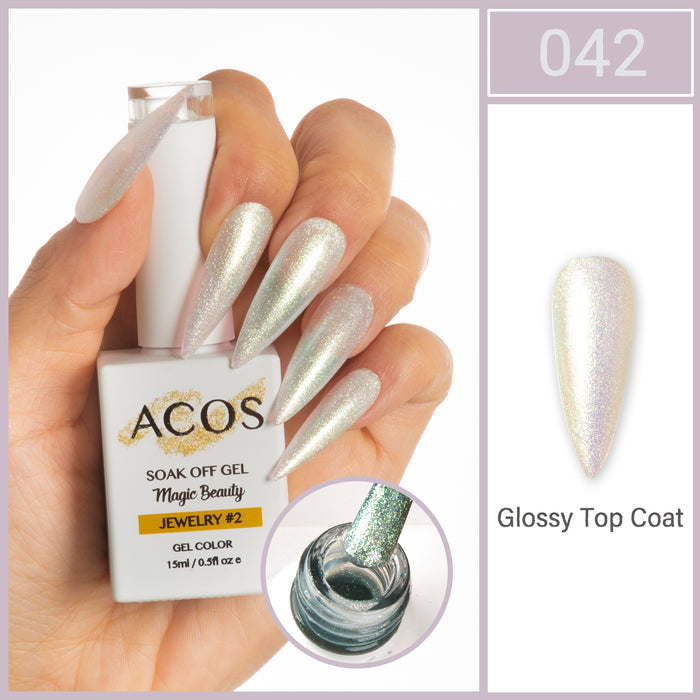 ACOS Magic Beauty Gel Polish JEWELRY #2 (042) - Lashmer