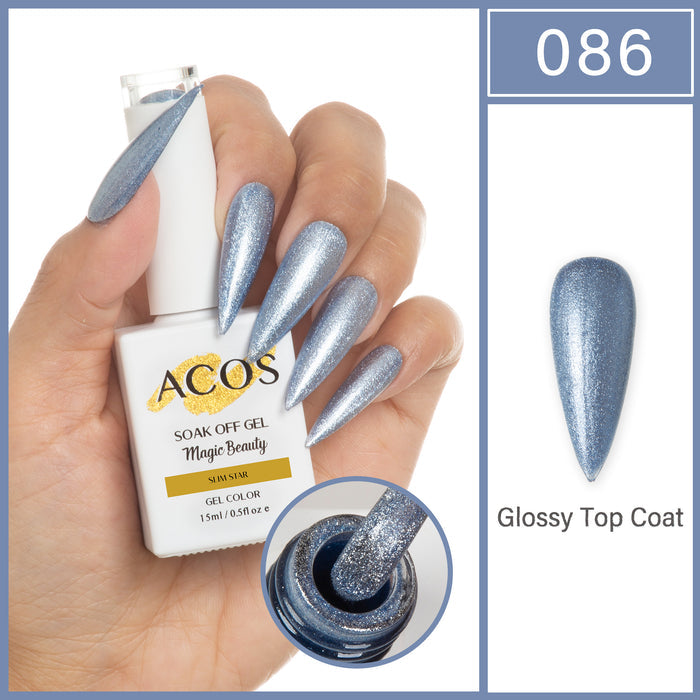 ACOS Magic Beauty Gel Polish SLIM STAR (086) - Lashmer