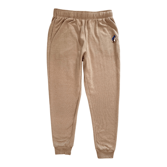 Adult Tan Classic Buc-ee's Fleece Jogger