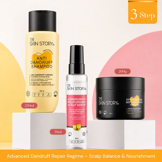 Advanced Dandruff Repair Regime – Scalp Balance & Nourishment