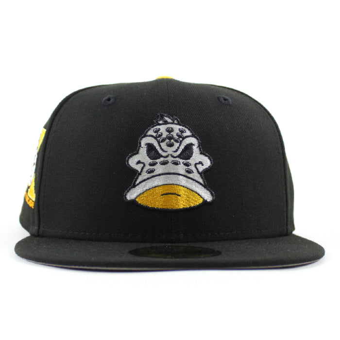 Anaheim Ducks A Mighty Decade 1993 New Era 59Fifty Fitted Hat (Black Gray Under brim)