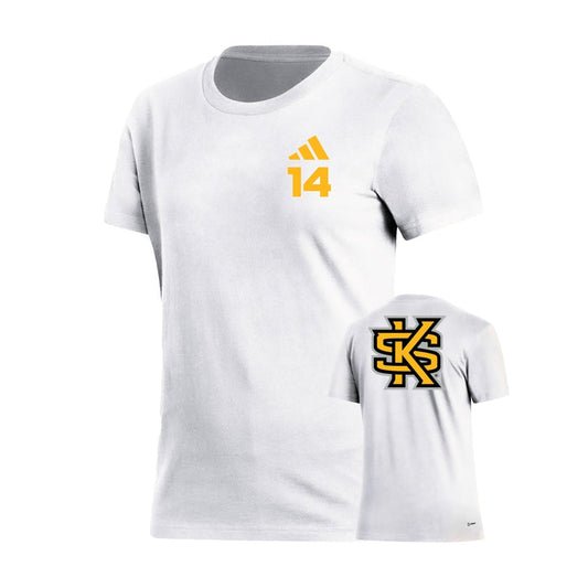 Arissa Jenkins : Women's Fresh Short Sleeve Tee  - White