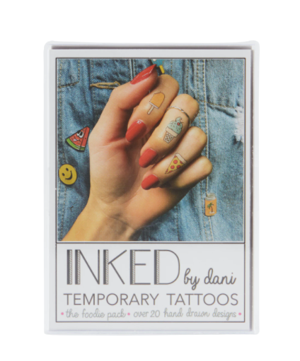 Assorted Temporary Tattoo Pack