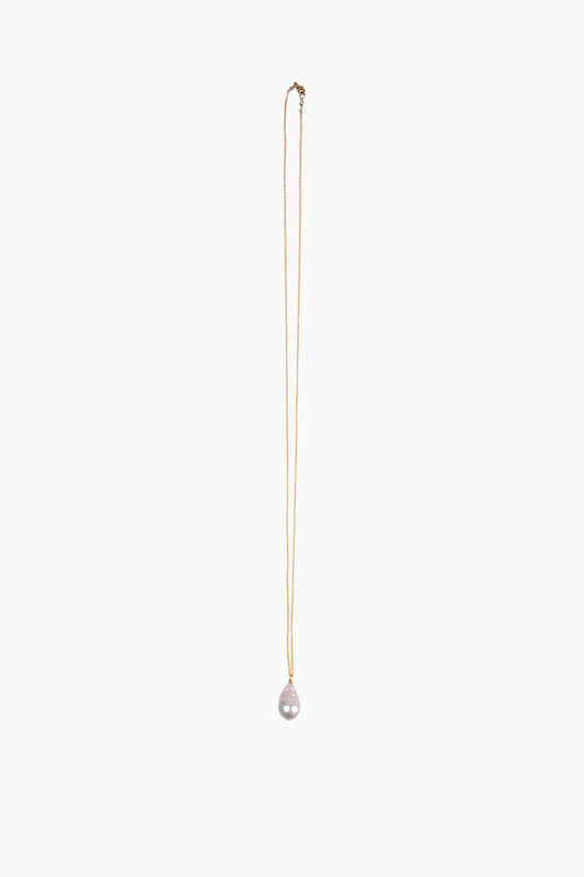 Baroque Pearl Drop Necklace