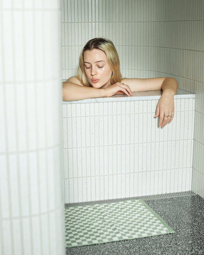 Beppu Bath Mat - Sage & Chalk