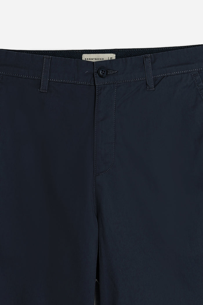 BERMUDA CHINO BASIC BLEU