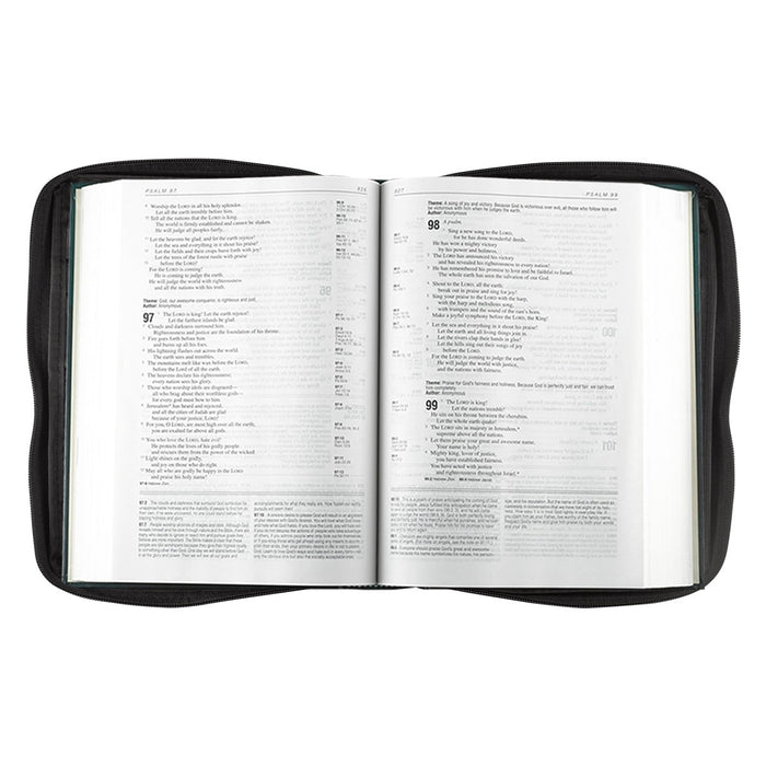 Bible Cover Black Ichthus - Large