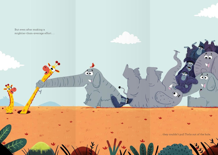 Book - Torla And Smorla And The Deeper Than Average Hole - Spread 3
