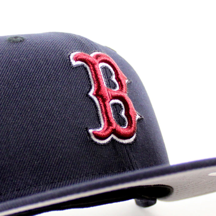 Boston Red Sox Platanos Power New Era 59Fifty Fitted Hat (Navy Gray Under Brim)