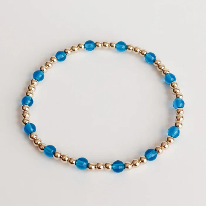 Brielle Bracelet in Blue | Waterproof