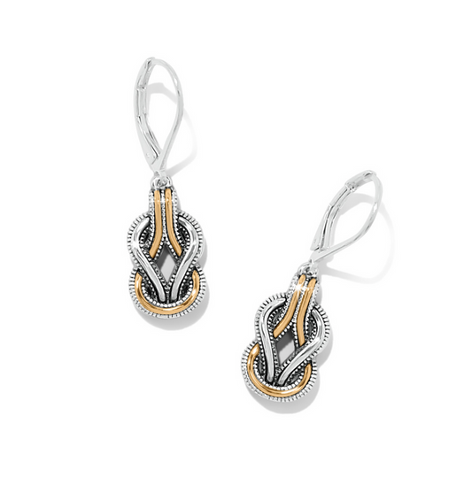 Brighton - Interlok Harmony Leverback Earrings