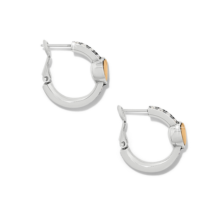 Brighton - Mystery Of Love Heart Hoop Earrings