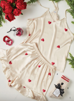Cami + Ruffled Short Sleep Set